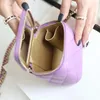 10A Original quality woman cosmetic bag 11cm luxurious designer bagss leather crossbody bags gold ball shoulder bag With Box C077c1