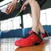 Badminton Professional Badminton Shoes Men's and Women's Comfortable Sports Shoes Volleyball Tennis Shoes Breathable Badminton Shoes