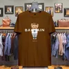 Tasarımcılar Tişörtleri Erkekler İçin Büyük Boy Tişörtü, Komik Ayı Mektup Baskı Gömlek Sıradan Kadınlar Yaz Giyim Out Giyim Out Man Tshirt Y2K TOPS XS-6XL