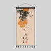 Tapisseries murales de fond de Style chinois, décoration de salon, porche, peinture, tissu suspendu