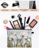 Kosmetiska väskor vintage tulpan blommakamp