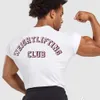 Erkekler Gömlek İngiltere Gym Shark Halter Kulübü Mens Fitness Sports Kısa Kollu T-Shirt
