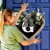 Decorative Flowers Flat Beads To Make Chain Curtain Unique A Z Last Name Year Round Front Door Wreath With Bow 14