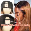 Parrucche sintetiche 1B30 Ombre Parrucca a U Parrucca per capelli umani Clip di colore marrone nei capelli Cheveux Humains Parrucche per capelli umani Upart neri naturali 240329