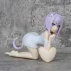 Anime Manga Wirtualny Idol Nekomata Okayu dziewczyna z podatn postaw Model Cartoon zestawy garaowe PVC Anime zabawki dla dzieci na biurko kolekcjonerskie 240319