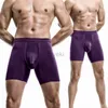 Majce mężczyźni oddychające bokserki sportowe bieliznę Masy Fashion Sports Four Corner Shorts Pure Kolor plus rozmiar 6xl 24319