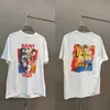Witte Ronde Hals Oversized T-shirt High Street Casual Mannen Vrouwen Zomer Tops Fashion T-shirts