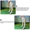 Aids Golf Swing Trainer Aid Pedal Tragbare Golf Swing Bein Schwerkraft Pedal Golf Swing Haltung Korrektur Trainer Für Golf Liefert