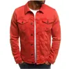 Hiphop Mens Denim Jackets Streetwear Casual Cotton Classic Slim Jeans Coat Male Brand Clothes Cowboy Jacket Ropa Para Hombre 240311