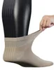 Mens 6 Pairs Combed Cotton Diabetic Ankle Socks with Seamless Toe and Non-Binding Top Size 10-13 240319