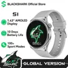 Armbandsur Global version Black Shark S1 Smartwatch 1.43 Awireless laddning 10-dagars smartklocka Batterilivslängdsövervakning 240319