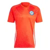 Chili 24/25 Maillots de football ALEXIS VIDAL Kit enfants 2025 Maillot de football de l'équipe nationale Accueil Rouge Extérieur Blanc Ensemble complet Hommes Camiseta 2024 Copa America ZAMORANO ISLA CH.ARANGUIZ