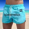 2024men's Swimewear Mens Swim Shorts Summer Färgglad badkläder Man Swimsuit Swimming Trunks Sexig Beach Surf Board Male Clothing Pants 220425 Bra