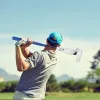 Aides VR Adaptateur de club de golf Fixation des contrôleurs Poignées rétractables Accessoires de poignée de bâton