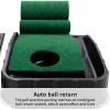 Aids Golf Putting Mat Indoor Outdoor Training Golf Hitting Carpet Putting Ball Pad Practice Mat Washable AntiSlip Practice Golf Mat