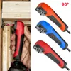 90° Right Angle Extension Driver Drilling Shank Screwdriver 1/4 Inch Hex Wrench Drill Bit Magnetic Socket Holder Power Tool