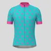 Kurtki wyścigowe Flamingo Man Cycling Jersey Letni rękaw Letnia koszulka rowerowa