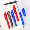 30Pcs/Lot Portable Mini Gel Pen 0.5mm Black Blue Red Ink Matte Neutral Pens School Office Signature Kids Stationery Supplies