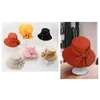 Berets Summer Bow Tie Hat Fisherman Wide Brim Breim Outdoor Women Women Fashion UV Proof Sun Protect