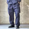 Khaki Cargo Pant Fashion Lose Multi Pocket Hochwertige Herrenhose 2024ss