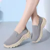 Womens 14 Slip-on Shoes Flats Flats Shoe for Women Light Walks Gym Gym Natugy Might Mother Mother Hights High Quality 86229
