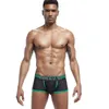 Underbyxor 3 stiga herrar underkläder boxare sexig mesh nylon män boxare man andas av underbyxor män trosor mjuka boxershorts boxare pack 24319