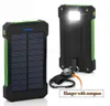 20000mah Solar Power Bank Waterproof stockproof med Compass Portable Solar PowerBank Externt batteri för mobiltelefon Emergency US3762321