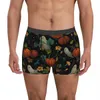 Mutande Uomo Zucca Fantasma Halloween Spettrale Biancheria intima lunga Hot Boxer Mutandine Maschili Mutande a vita media S-XXL 24319