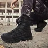 Buty mężczyźni wojskowe kostki na zewnątrz swobodne buty do chodzenia w cała mecz taktyczny bojowy but but