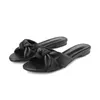 Slippers Holiday Leisure Comfortable Women's Shoes Flat Flip-flops Fashion Smooth Light Sandals Silk Slippers.