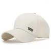 قبعات الكرة الصيفية القبعات للنساء 2024 رسائل الموضة حماية الشمس بيسبول إسقاط القبعة