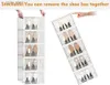 Lagringshållare rack 12 Pack Shoe Storage Manager för garderob Transparent plast Stapelbar förvaringslåda Storlek 13 Y240319