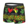 Calzoncillos Rasta Peace Love Juneteenth Hombres Boxer Calzoncillos Ropa interior Altamente transpirable Regalos de cumpleaños de alta calidad