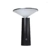 Lâmpadas de mesa Preto Estilo Escandinavo LED Eye-Care Lamp Infinito Dimmable USB Interior Sala de estar Quarto Bar Coffee Shop Night Light