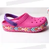 Sandaler 2022 Hela säsongen Kvinnor Mules Clogs Garden Sandaler Sweet Candy Color Clog Slippers For Women