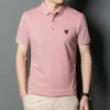 Summer Mens Polo Shirt med Metal Trend Sunny Urban Short Sleeved T-shirt kan skrivas ut 3A04 {Kategori}