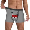 Underbyxor män domo kun skuggade japanska anime otaku underkläder roliga boxare trosor shorts trosor man andas underbyxor s-xxl 24319