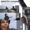 Estabilizadores QAML 3 Axis Gimbal Stabilizer para Smart Phones APP suportado Face Tracking Wheel Zooming Auto Shot Panoramic Photos Q240319