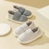 Boots Thicken Warm Plush Home Slippers Women Waterproof NonSlip Indoor Cotton Shoes Woman Autumn Winter Cover Heel Bedroom Slippers