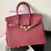 Women Totes Handbag L Lychee Patterned Bag with Lock Buckle Large Capacity Single Shoulder Womens Cowhide Carrying Out with logo