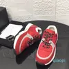 2024 جودة أعلى جودة أحذية مصممة المصمم نقيًا يدويًا SS Colorblock Platform Sneakers Dad Shoes