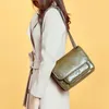 Totes Hobos Bolsas Femininas Corrente de Couro Genuíno Grande Capacidade de Um Ombro Crossbody Messenger Senhoras Bolsa