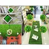 Fiori decorativi Palle topiaria per piante artificiali realistiche in plastica Facile da pulire Durabilità di lunga durata Verde elegante 35 cm