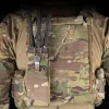 Sacs pochette Radio tactique universelle réglable, sac de support Radio pour PRC 148/152 Molle cordon élastique pochette de chasse Airsoft