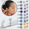 Stud 24 teile/schachtel Einweg Keine Schmerzen Sterile Ohr Piercing Einheit Kit Stud Ohrring Schmuck Knorpel Tragus Helix Piercing Ohr Pistole werkzeug C24319