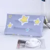 Oreiller en coton pour bébé né, respirant, respectueux de la peau, coussin de lit pour le cou, impression de dessins animés, literie pour enfants, 240315