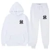 Frühling Marke Männer Hoodies Sweatshirt Jogginghose Anzug Herbst Winter Warme Trainingsanzug Sets Herren Mit Kapuze Outwear 240312