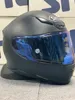 Capacete de rosto inteiro shoei z7, preto fosco, viseira anti-neblina, carro de equitação, motocross, corrida, capacete de motocicleta