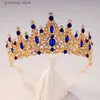 Tiaras Itacazzo Brautkopfbedeckung voller eleganter, traumhafter goldfarbener Damen-Tiaras zum Geburtstag Y240319