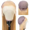 Pruiken #27 kleur kanten frontale pruiken braziliaanse rechte honing blonde kanten vooraan pruiken 13x4 hd kanten voorkant menselijk haarpruiken voor vrouwen